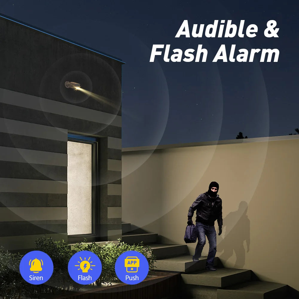 Annke 8MP 4K PoE Outdoor IP Camera With Motion Detection