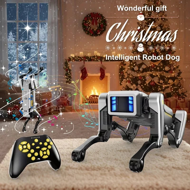 AI Robot Dog Toy With Remote Control And Flexible Limbs