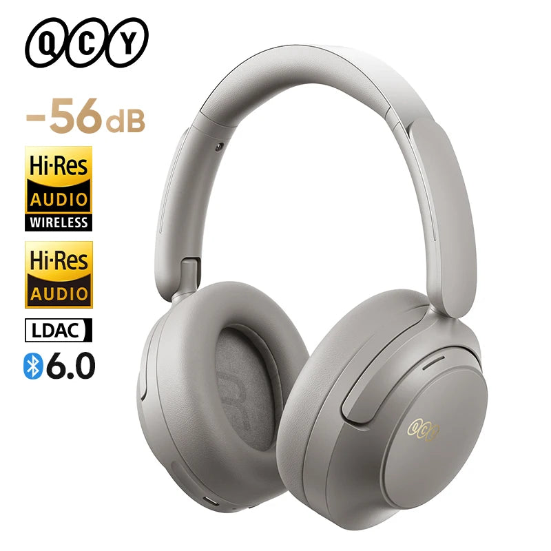 QCY H3S Wireless Over Ear Headphones With Adaptive Noise Cancellation
