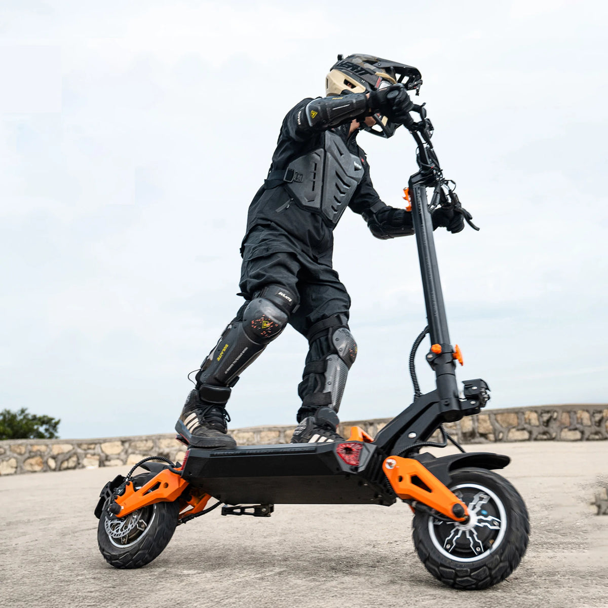6000W Fast Electric Scooter for Adult,Dual Motor 50mph,60V 30Ah,11'' Off Road Tires,55 Miles Range,Sport Folding E-Scooter
