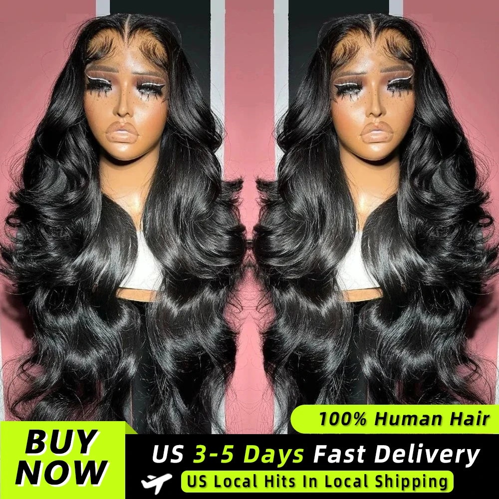 Body Wave Human Hair HD Lace Frontal Wig for Women