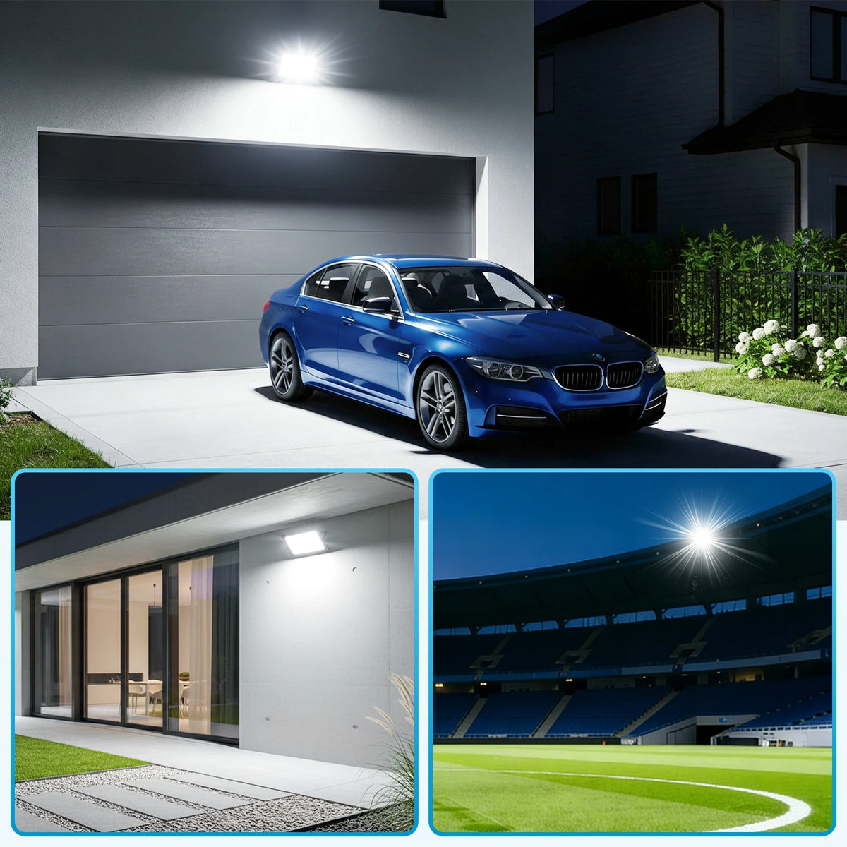 LED Flood Light Aluminum IP66 Waterproof Outdoor Work Light