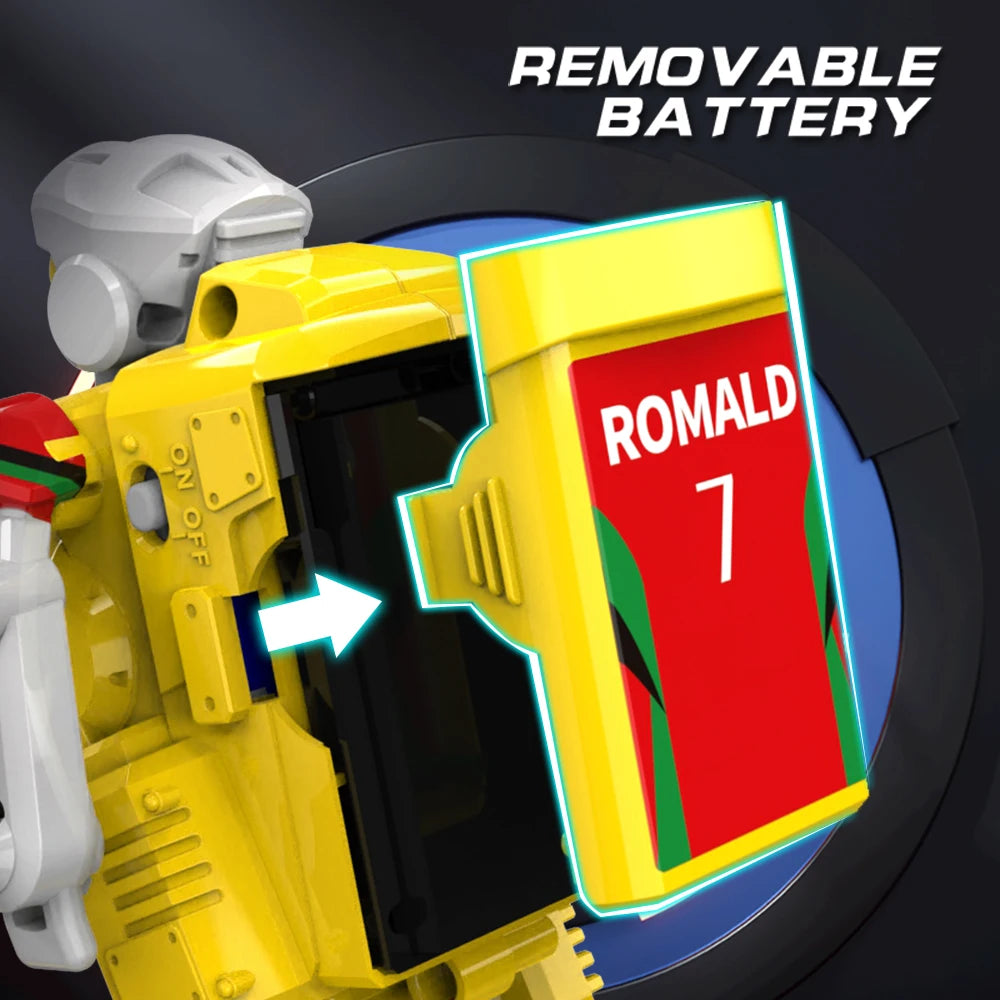 Teeggi Remote Control Soccer Robot Battle Toy for Two Players