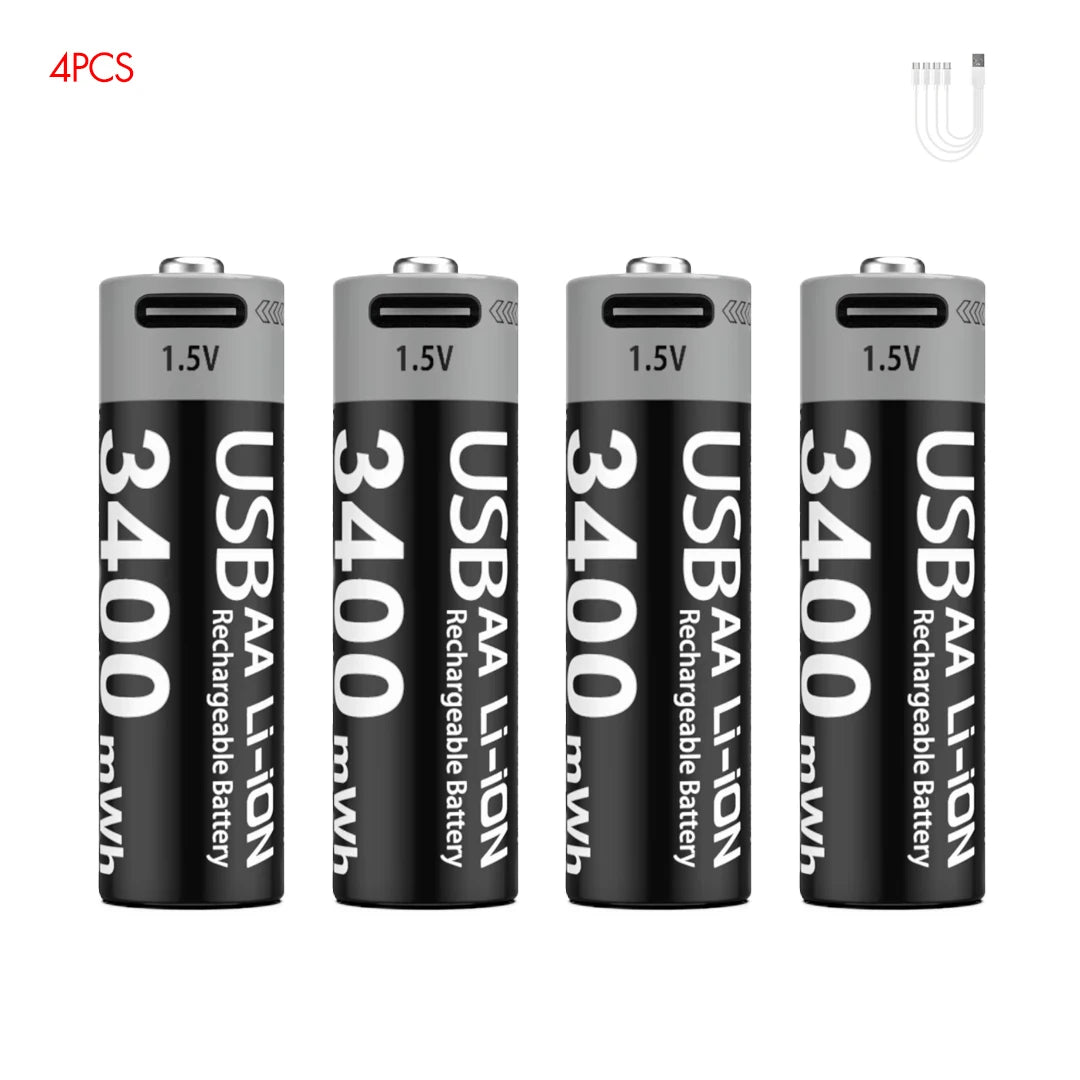 Kuugro Rechargeable Lithium Ion Battery For Electronic Devices