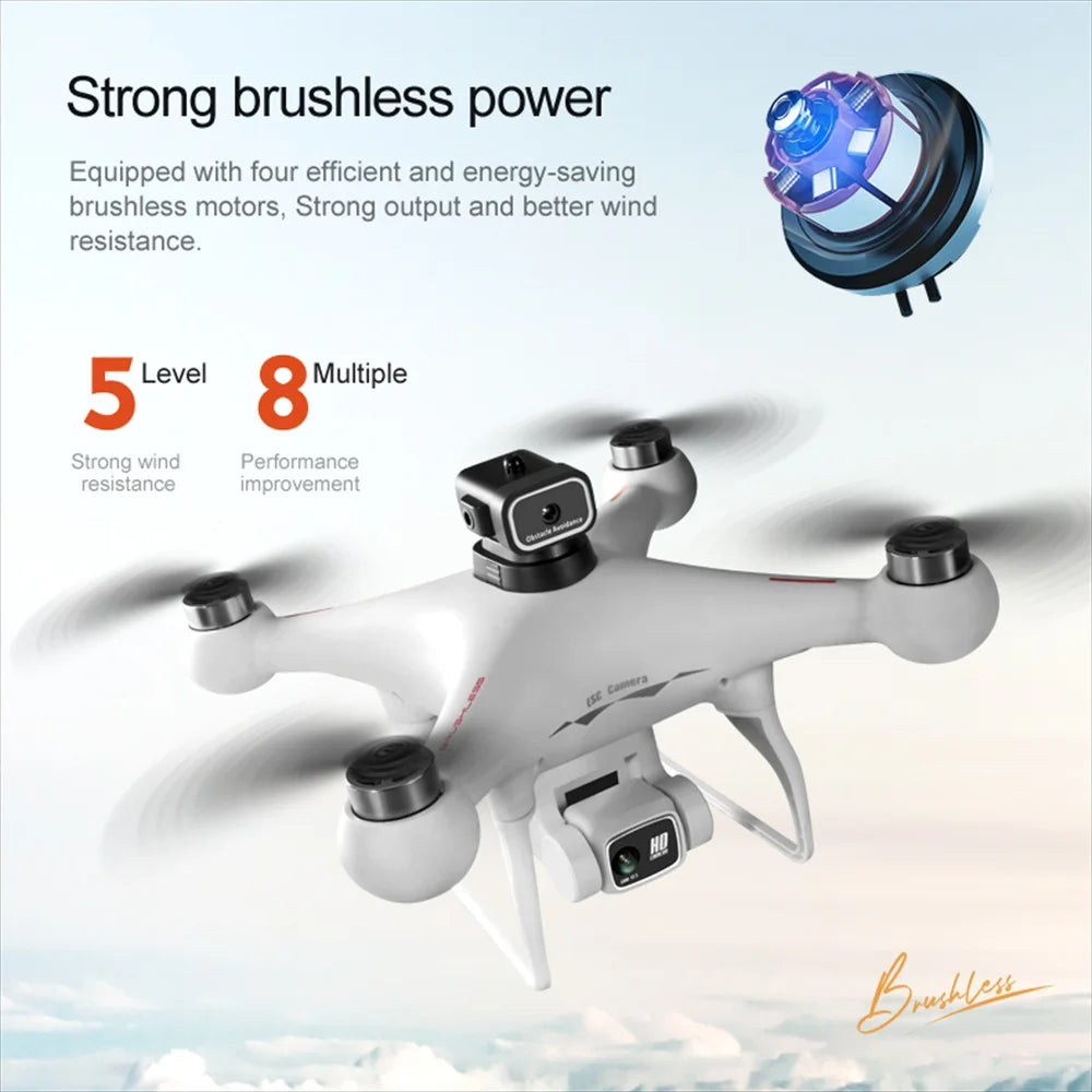 EVANOVM S116 MAX Brushless RC Drone With Dual Camera