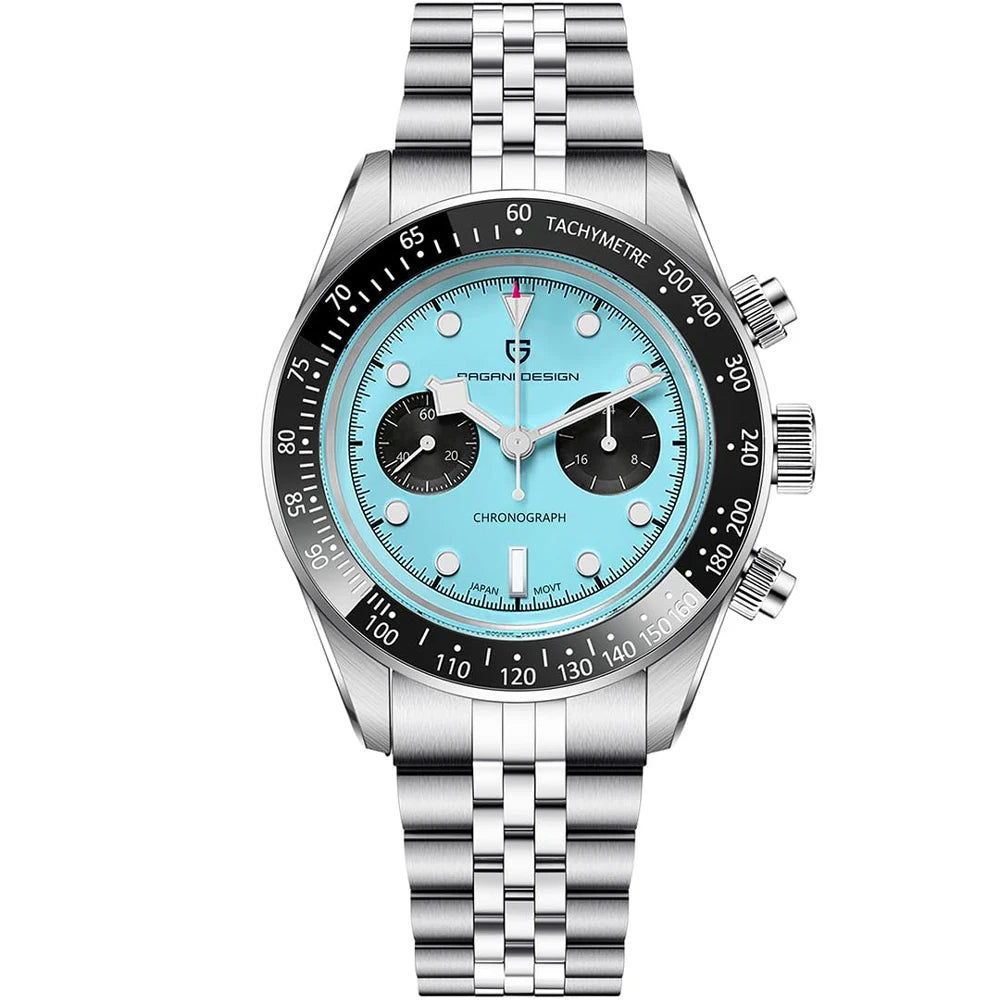 PAGANI DESIGN Men's Quartz Chronograph Sports Watch With Sapphire Crystal
