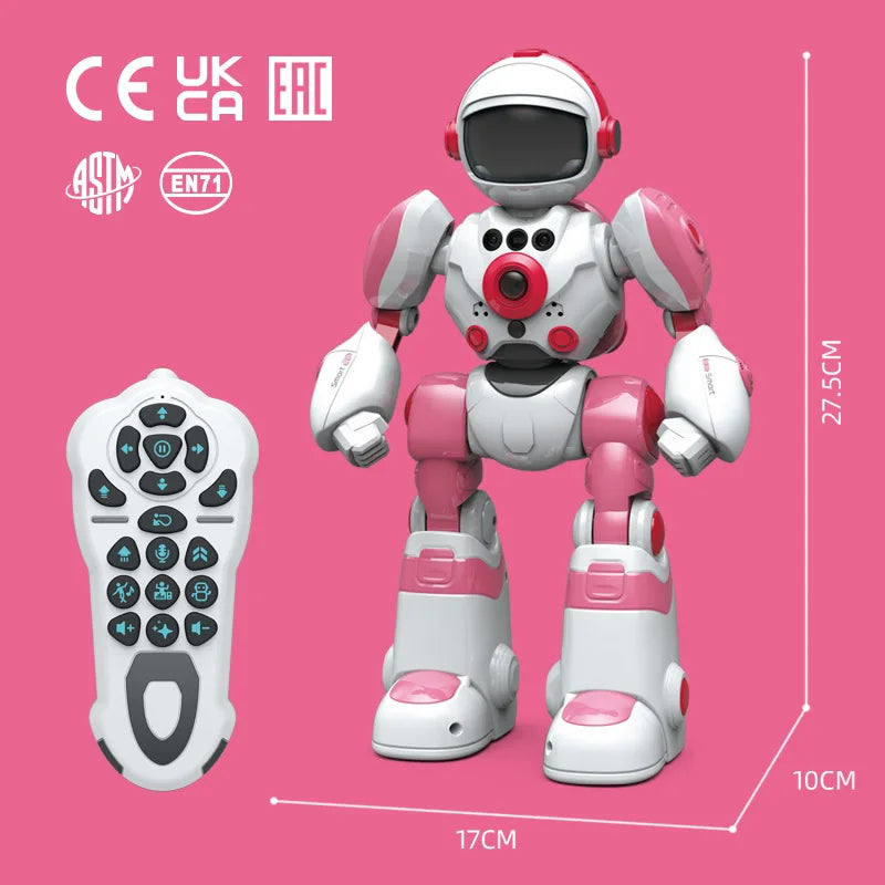 CONUSEA Voice Control Gesture Remote Programmable Dancing Robot Toy