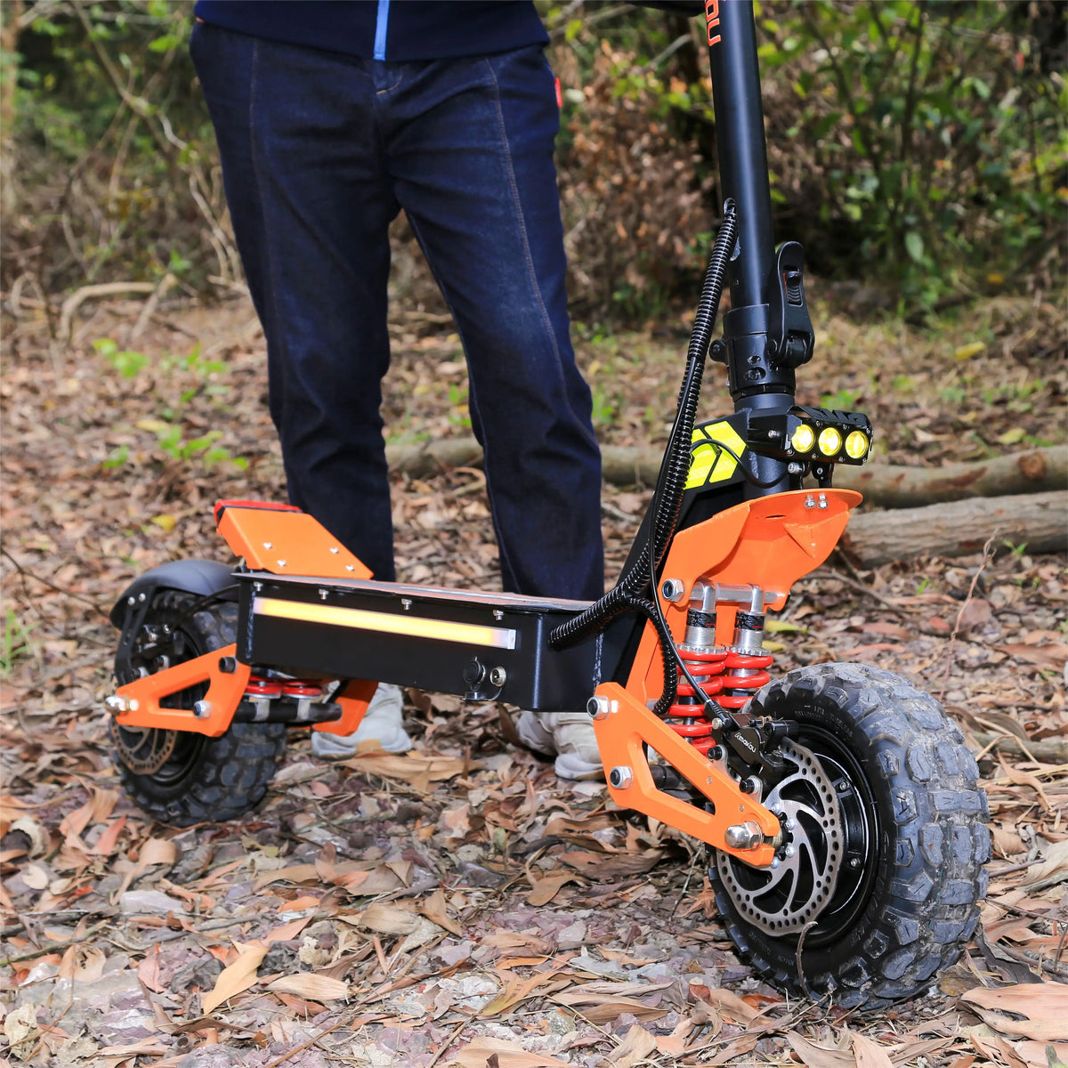 TOURSOR X5 EU USA Foldable 6000W Dual Motor Electric Scooter 11" Off-road Tyres 52V/60V Max Speed 70KM/H Range 100KM E Scooter