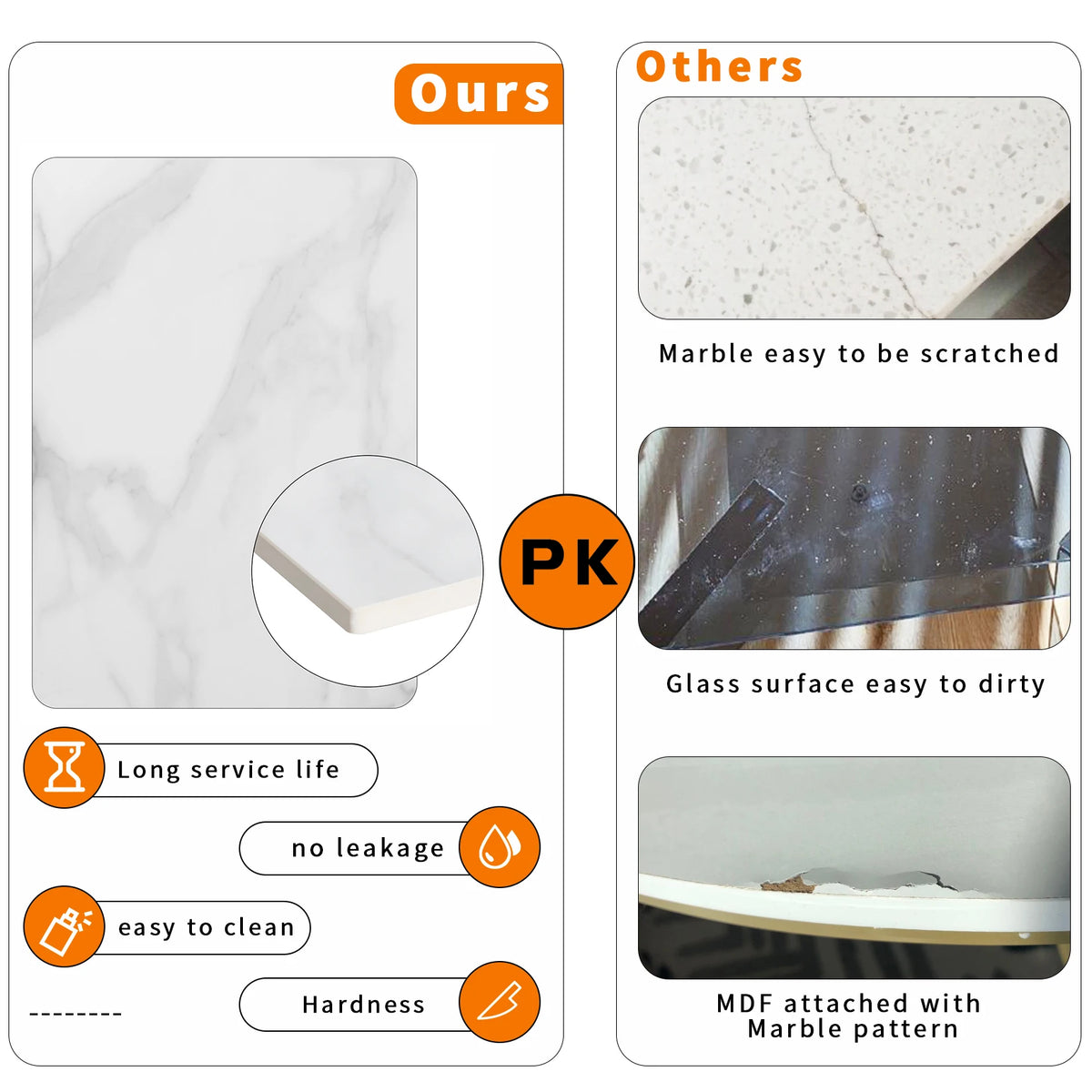 2 Tier Square Sofa Side Table Metal Gold Frame Sintered Stone Table Top Accent End Table Nigthstand for Living Room Bedroom Office