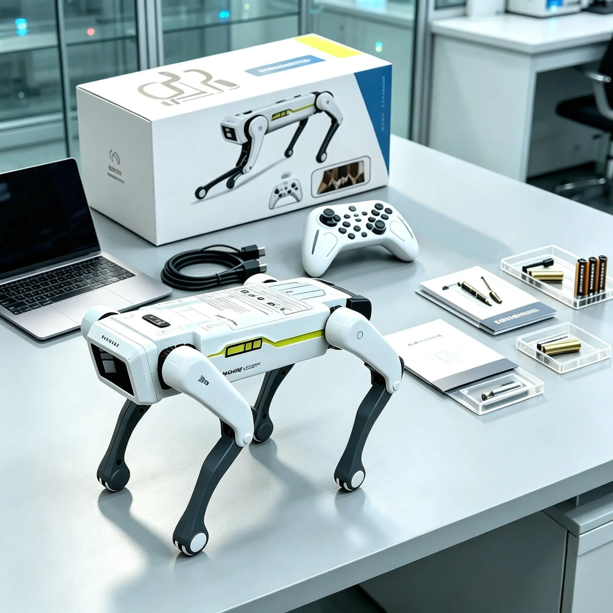 AI Robot Dog Toy With Remote Control And Flexible Limbs