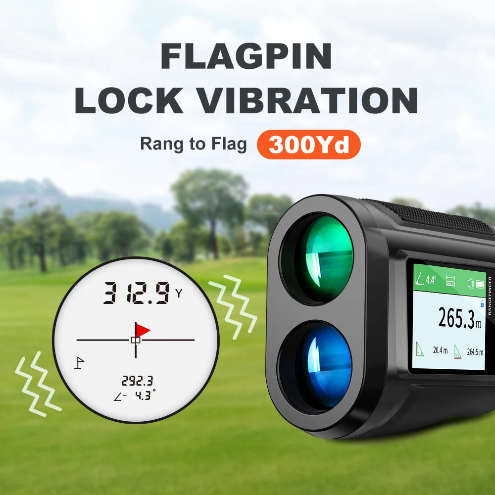 Nohawk Golf Rangefinder With Vibration And Voice Broadcast For Hunting