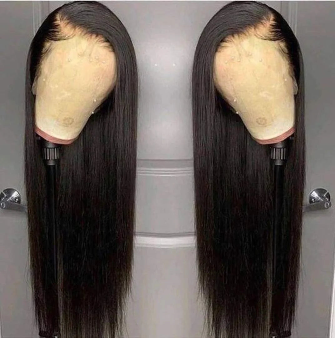 CYPHA Brazilian Remy Human Hair Straight Lace Front Wig