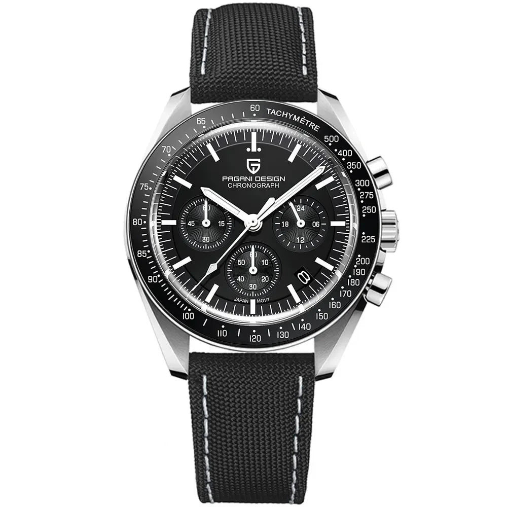 PAGANI DESIGN Men's Sapphire Crystal Quartz Chronograph Watch