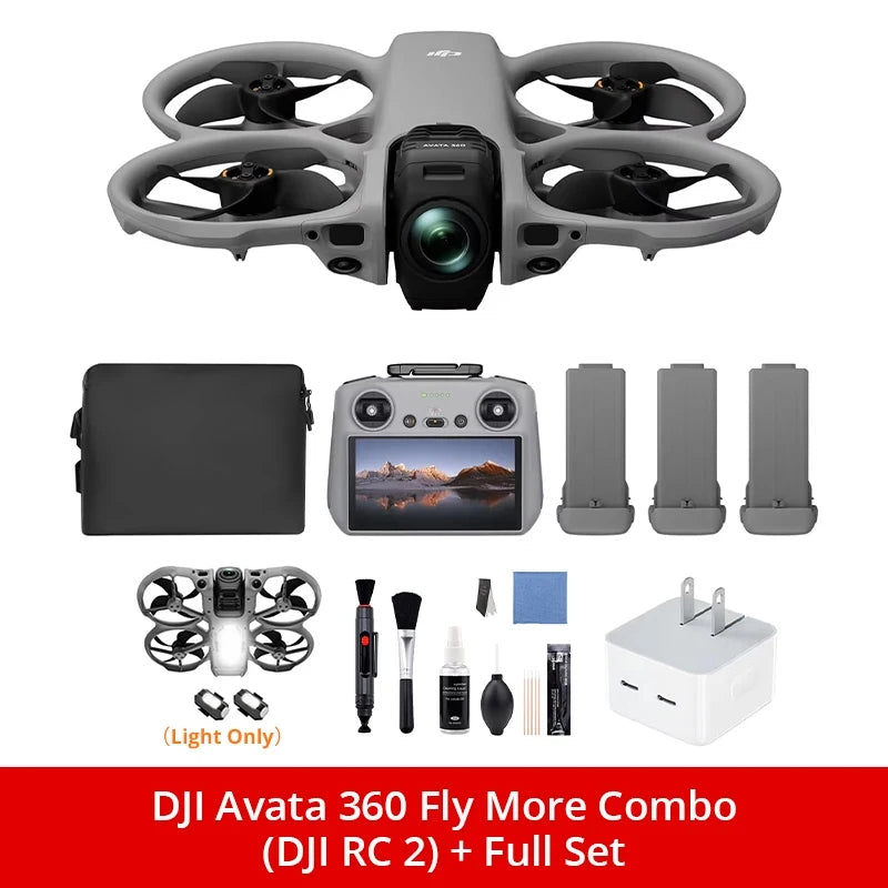 DJI Avata 360 Fly More Combo Drone With 8K Camera