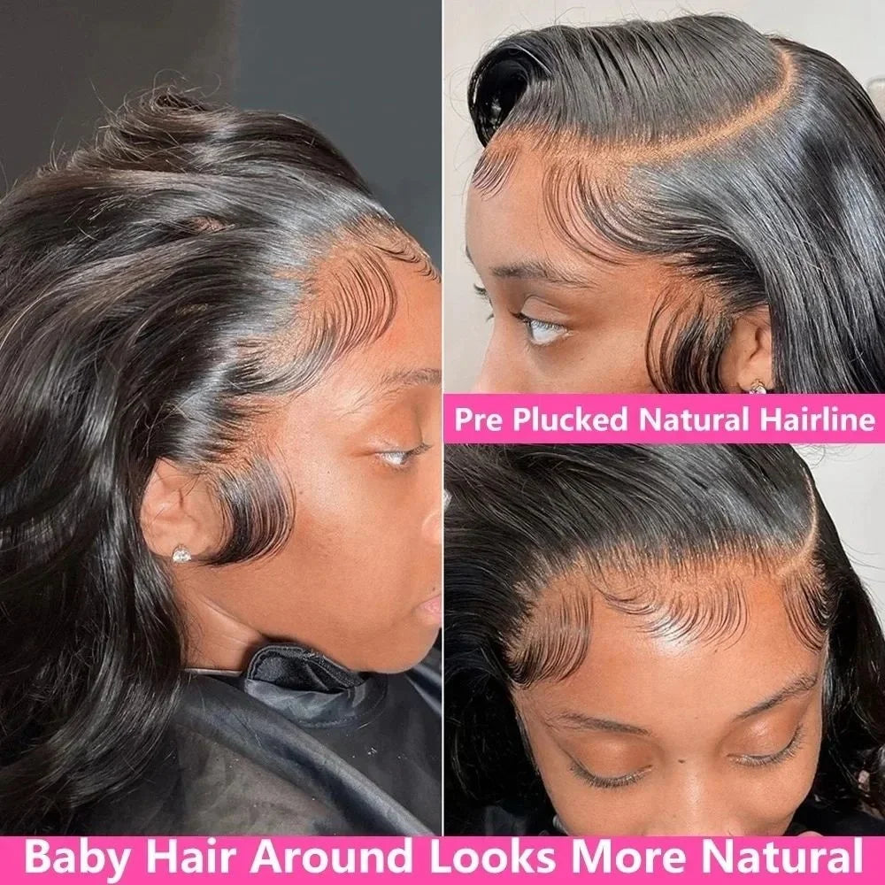 Body Wave Human Hair HD Lace Frontal Wig for Women