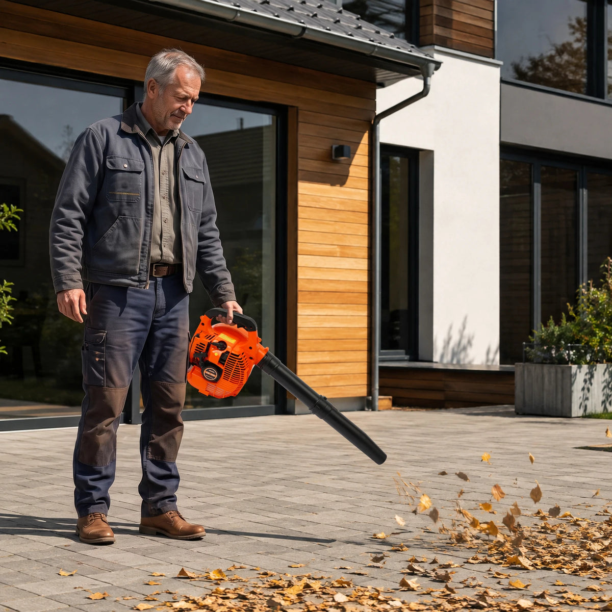 Handheld Gas Leaf Blower For Garden And Yard Cleaning