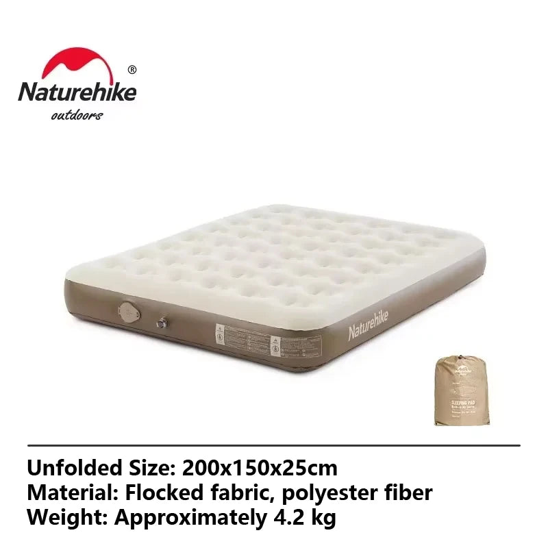 Naturehike Portable Folding Air Mattress With Built In Pump
