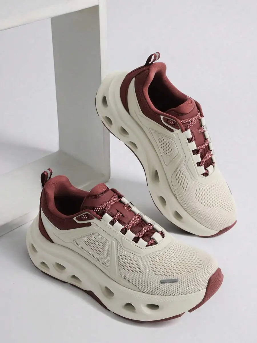 Women Fashion Sneakers Midsole Anti-Slip Comfortable Causal Walking Running Tennis Athletic Gym Workout Shoes With 3M