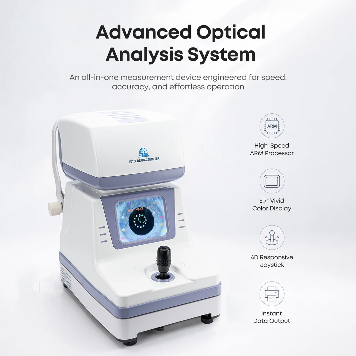 AlST Optics Digital Optometric Refractometer With Color Display