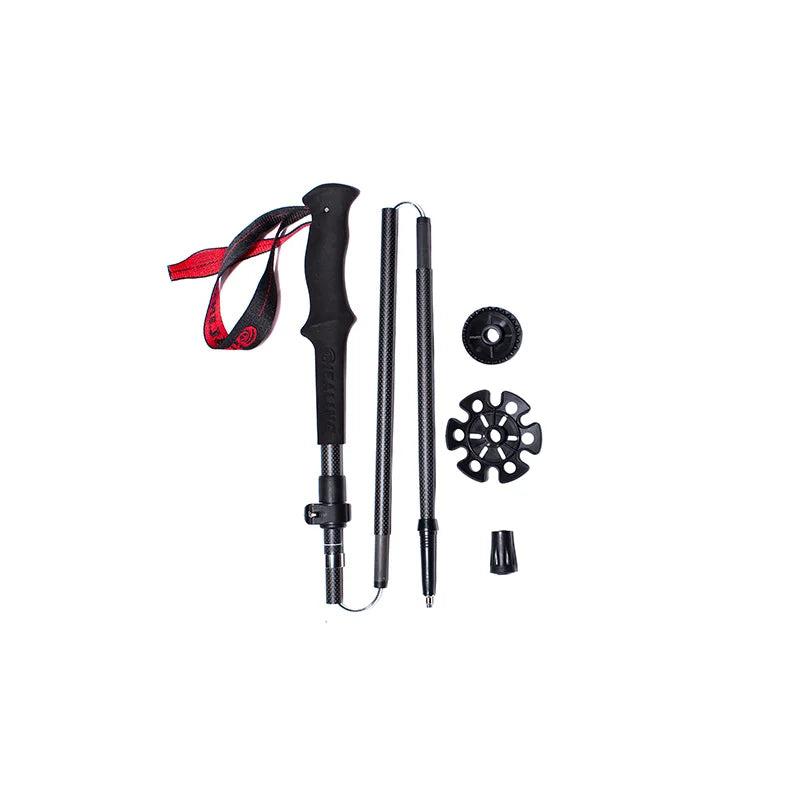 Okhealing Lightweight Carbon Fiber Telescopic Trekking Poles For Hiking